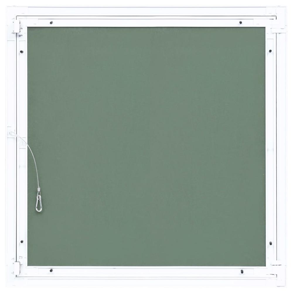 Access Panel with Aluminum Frame and Plasterboard 11.8"x11.8". Picture 5
