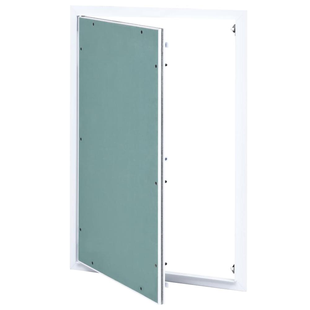 Access Panel with Aluminum Frame and Plasterboard 11.8"x23.6". Picture 4