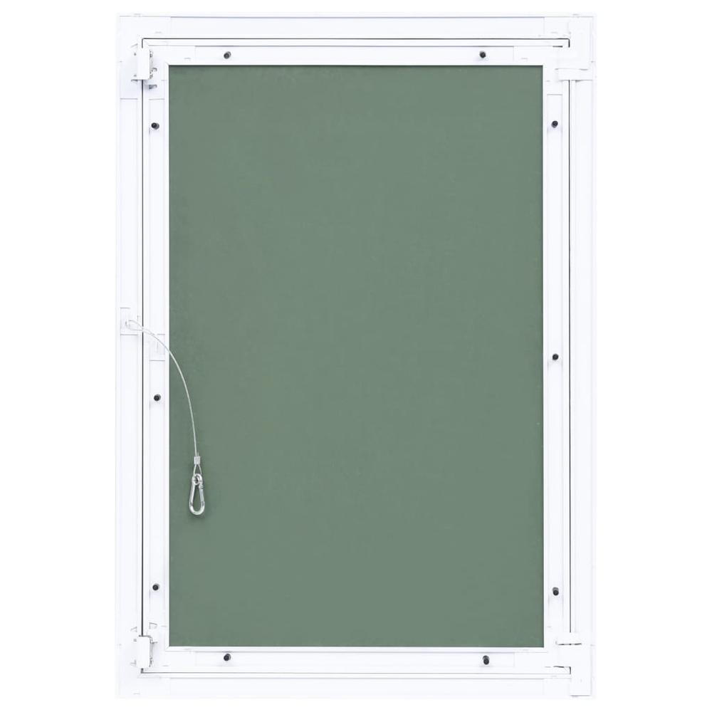 Access Panel with Aluminum Frame and Plasterboard 11.8"x23.6". Picture 5