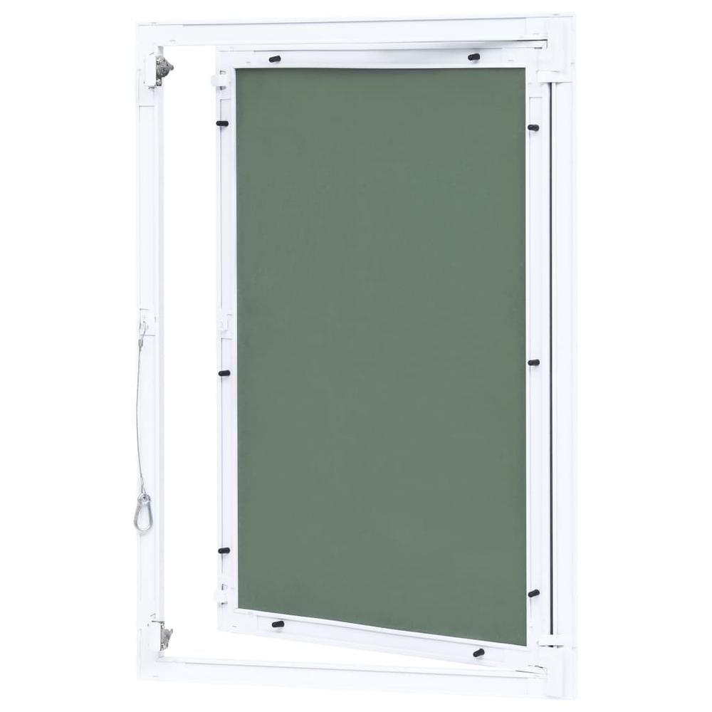 Access Panel with Aluminum Frame and Plasterboard 11.8"x23.6". Picture 6