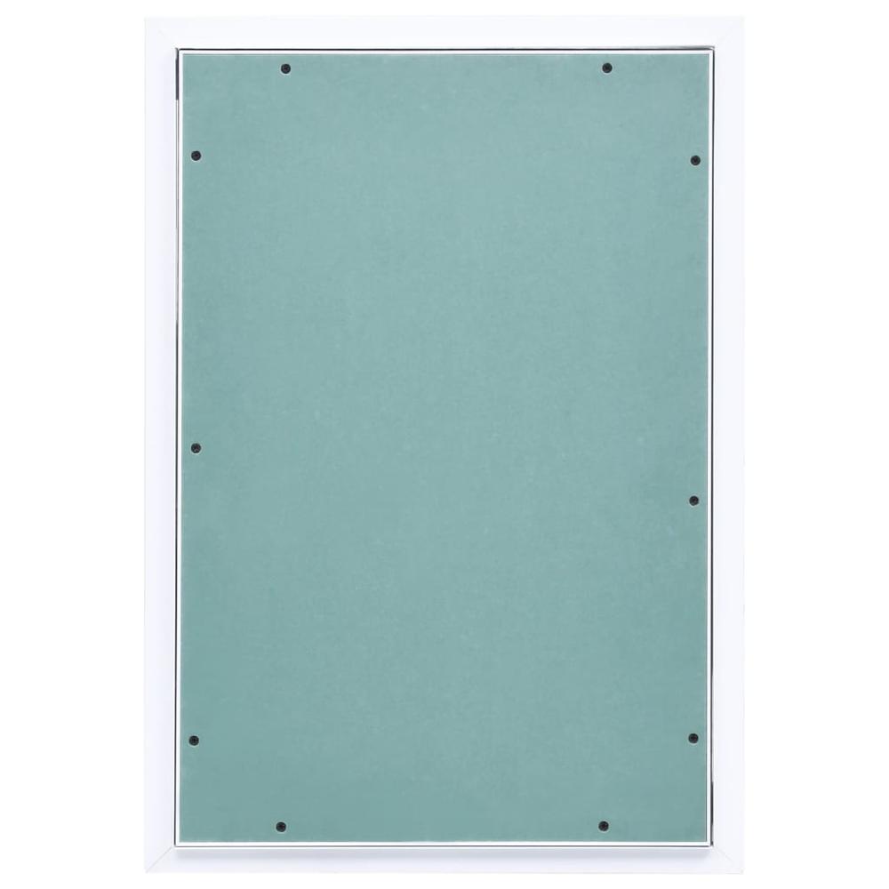 Access Panel with Aluminum Frame and Plasterboard 15.7"x23.6". Picture 3