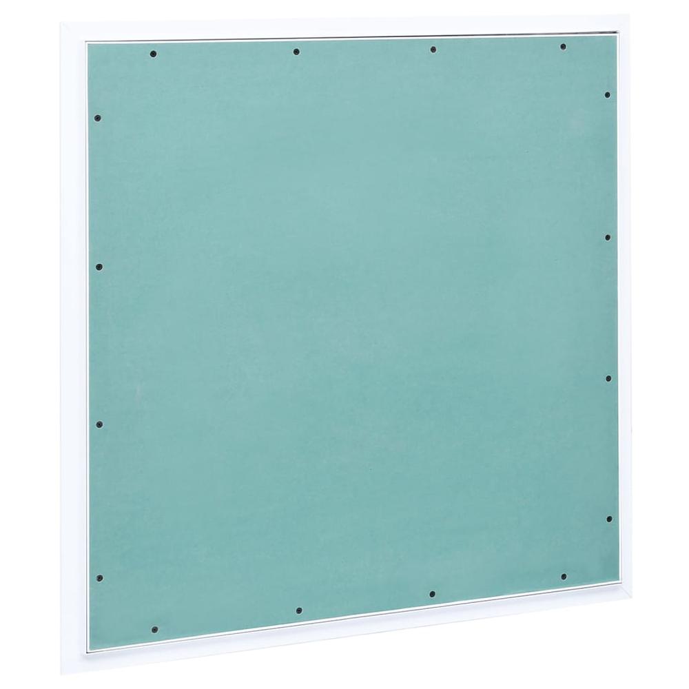 Access Panel with Aluminum Frame and Plasterboard 19.7"x19.7". Picture 1