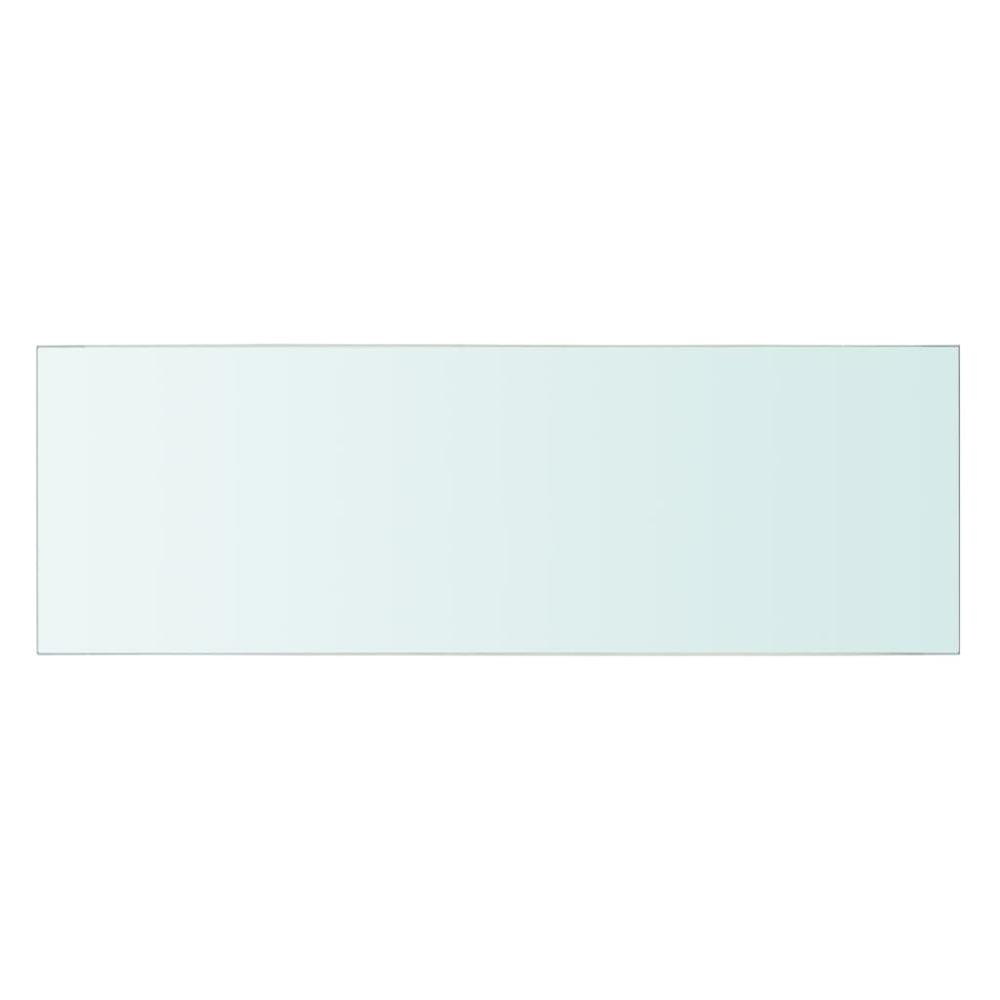 vidaXL Shelves 2 pcs Panel Glass Clear 23.6"x7.9", 3051564. Picture 3