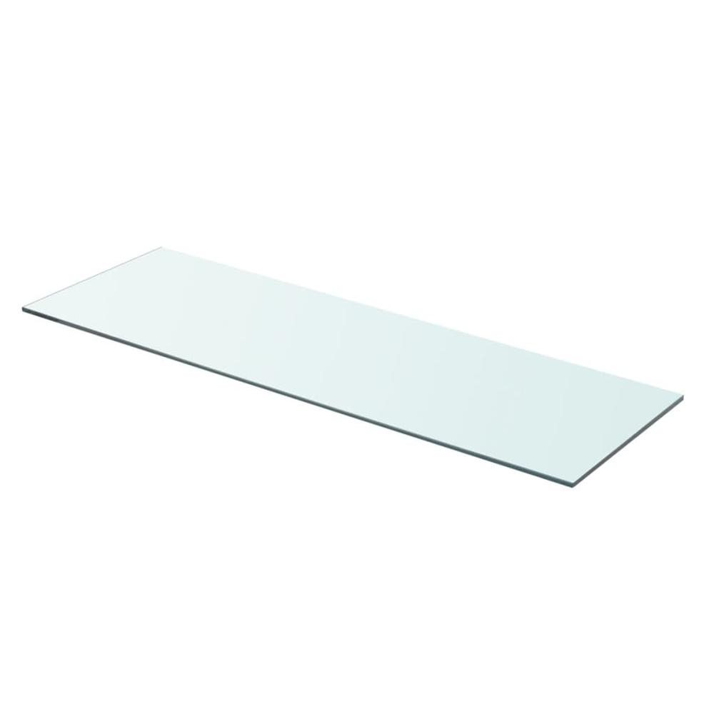 vidaXL Shelves 2 pcs Panel Glass Clear 31.5"x9.8", 3051575. Picture 2