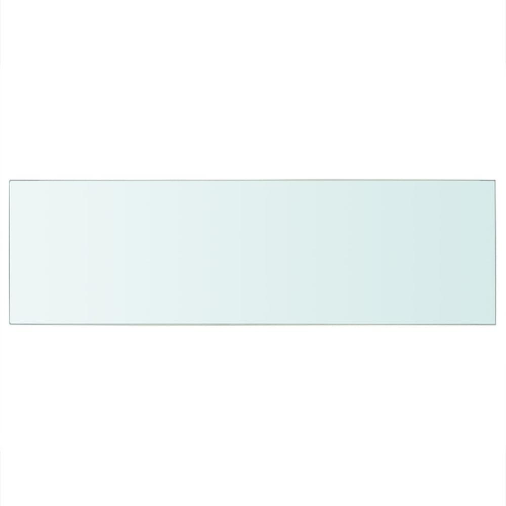 vidaXL Shelves 2 pcs Panel Glass Clear 31.5"x9.8", 3051575. Picture 3