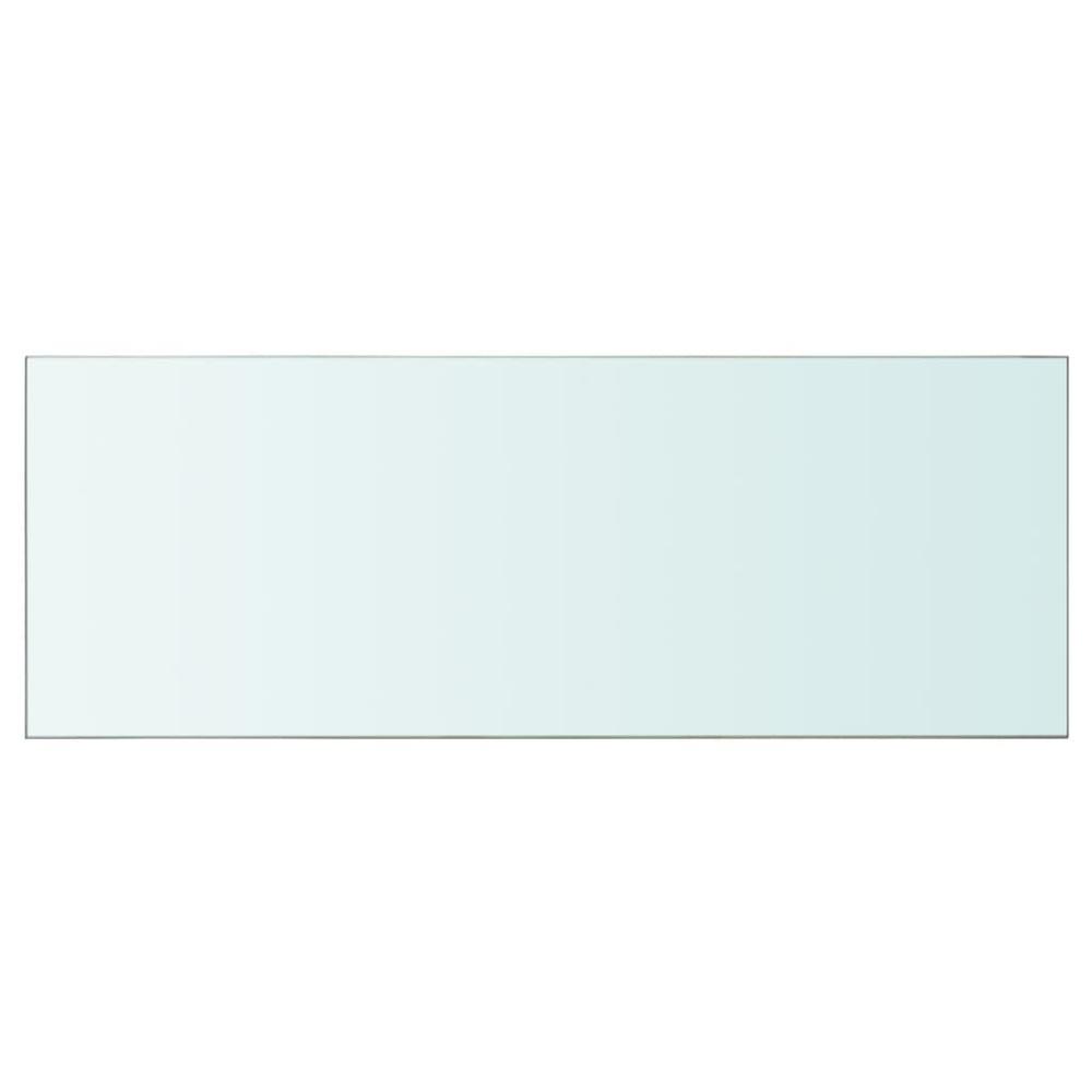 vidaXL Shelves 2 pcs Panel Glass Clear 31.5"x11.8", 3051576. Picture 3