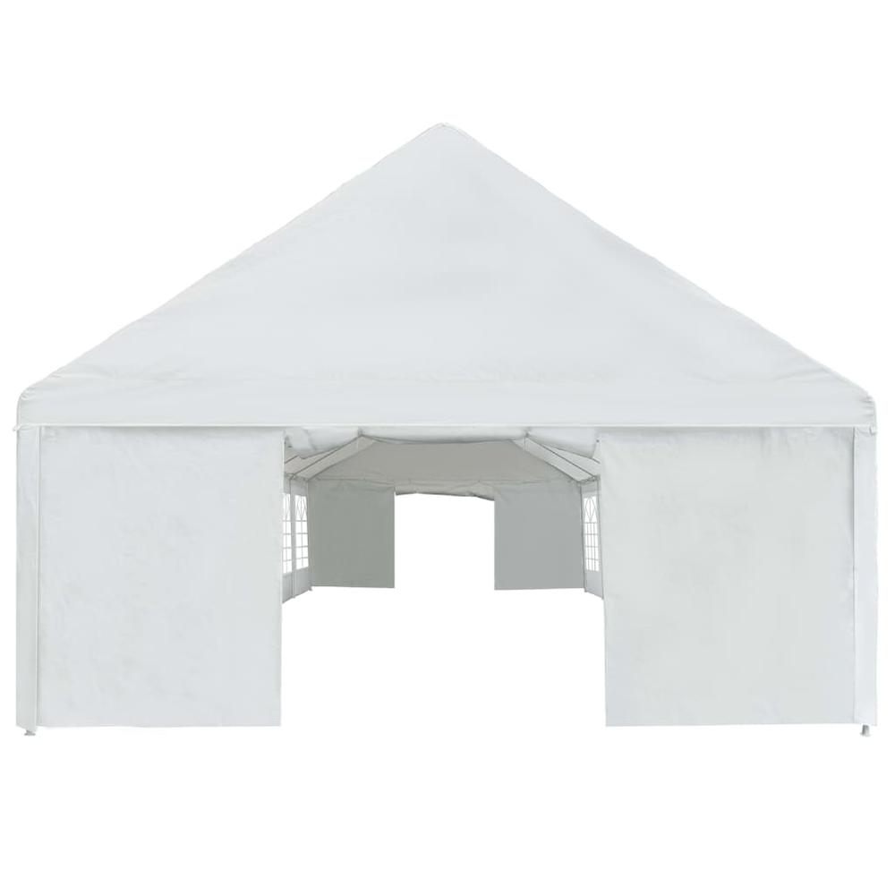 Party Tent PE 16.4'x26.2' White. Picture 1