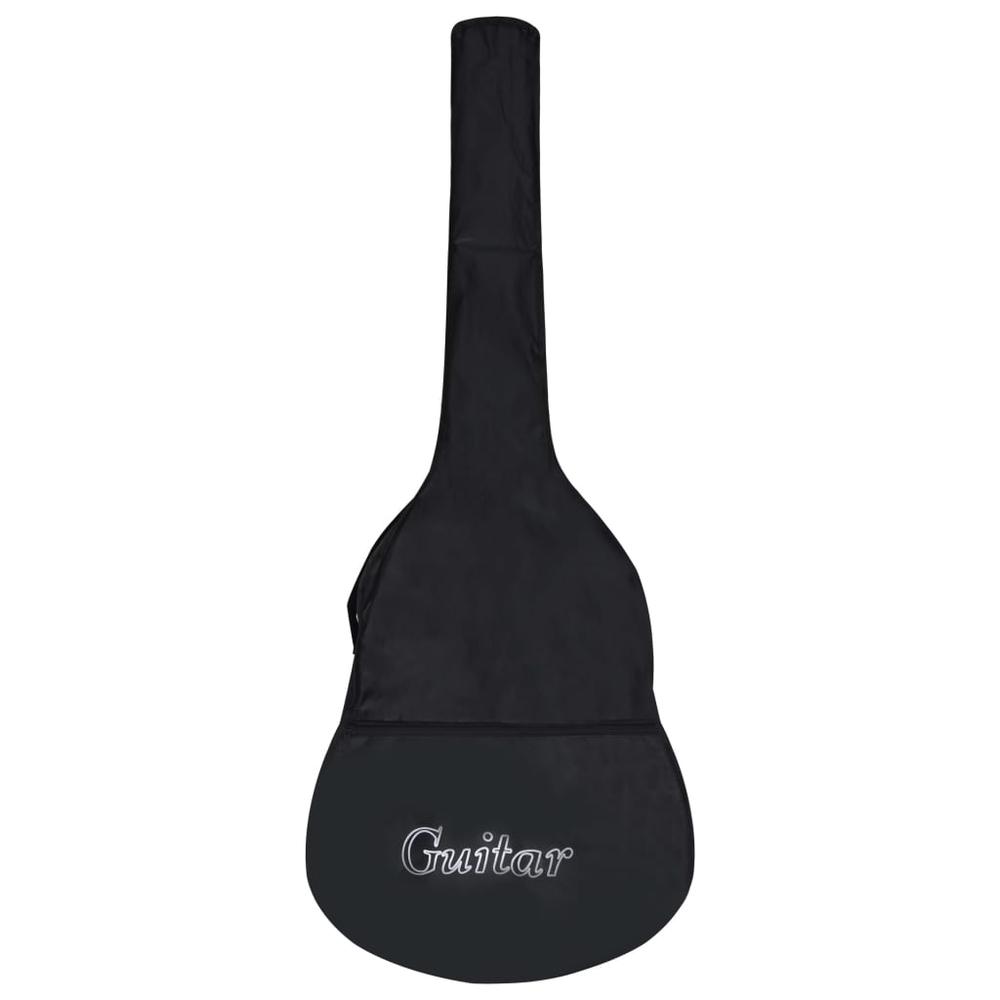 Guitar Bag for 4/4 Classical Guitar Black 39.4"x14.6" Fabric. Picture 1