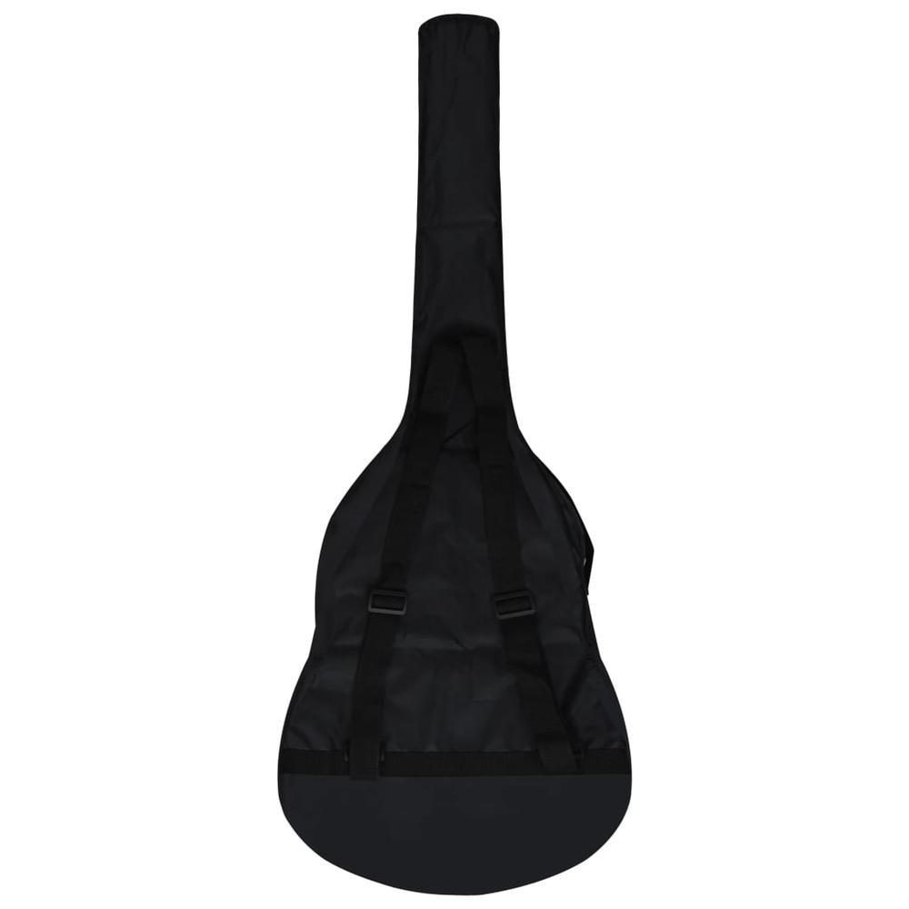 Guitar Bag for 4/4 Classical Guitar Black 39.4"x14.6" Fabric. Picture 2