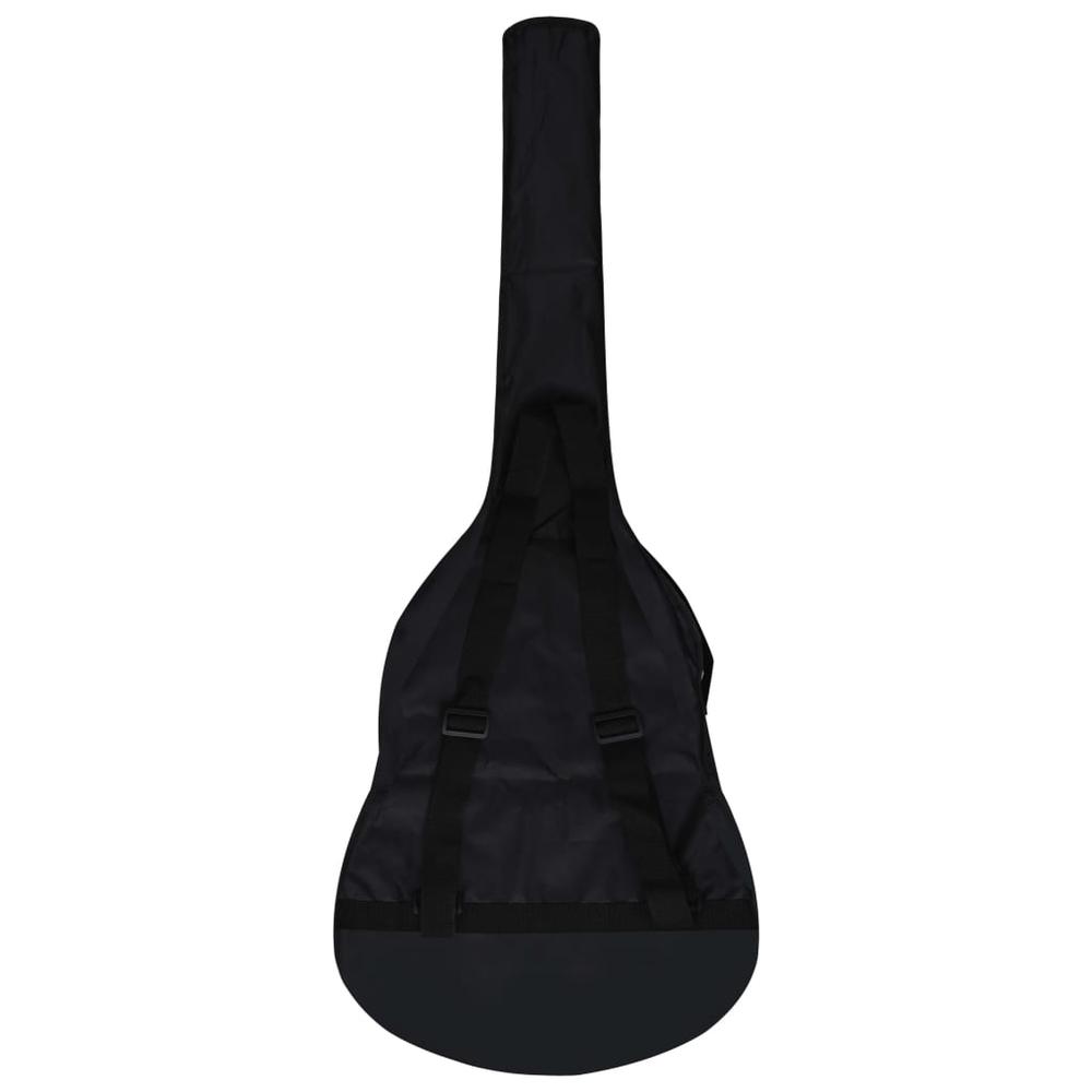Guitar Bag for 3/4 Classical Guitar Black 37"x13.8" Fabric. Picture 2