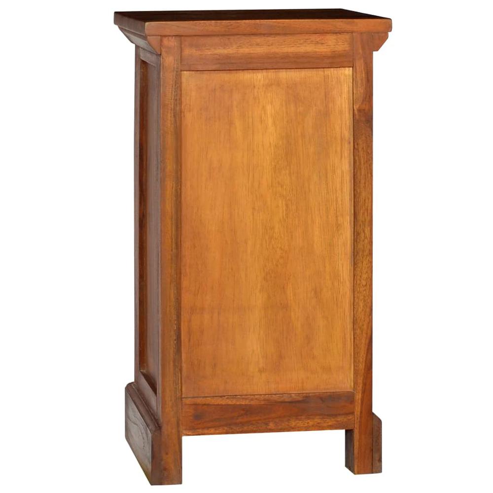 vidaXL 5-Drawer Cabinet 13.8"x11.8"x23.6" Solid Teak Wood, 289065. Picture 5