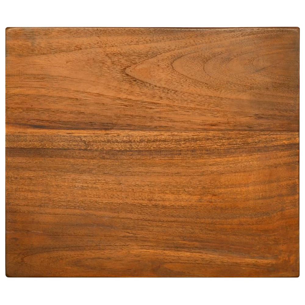 vidaXL 5-Drawer Cabinet 13.8"x11.8"x23.6" Solid Teak Wood, 289065. Picture 6