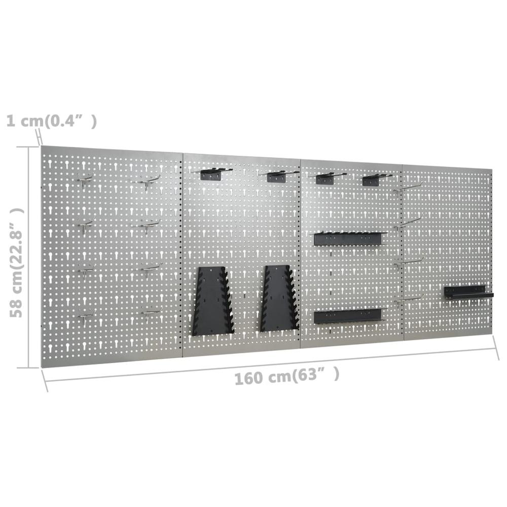 vidaXL Workbench with Four Wall Panels, 3053430. Picture 4