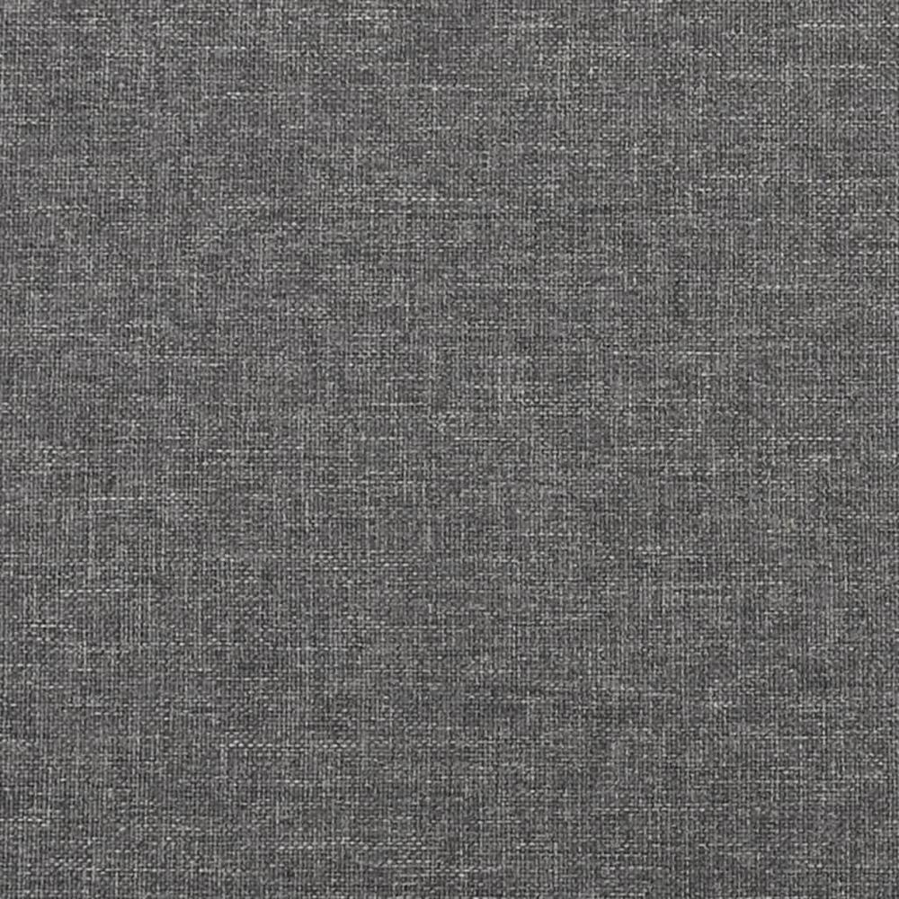 vidaXL Recliner Light Gray Fabric. Picture 7