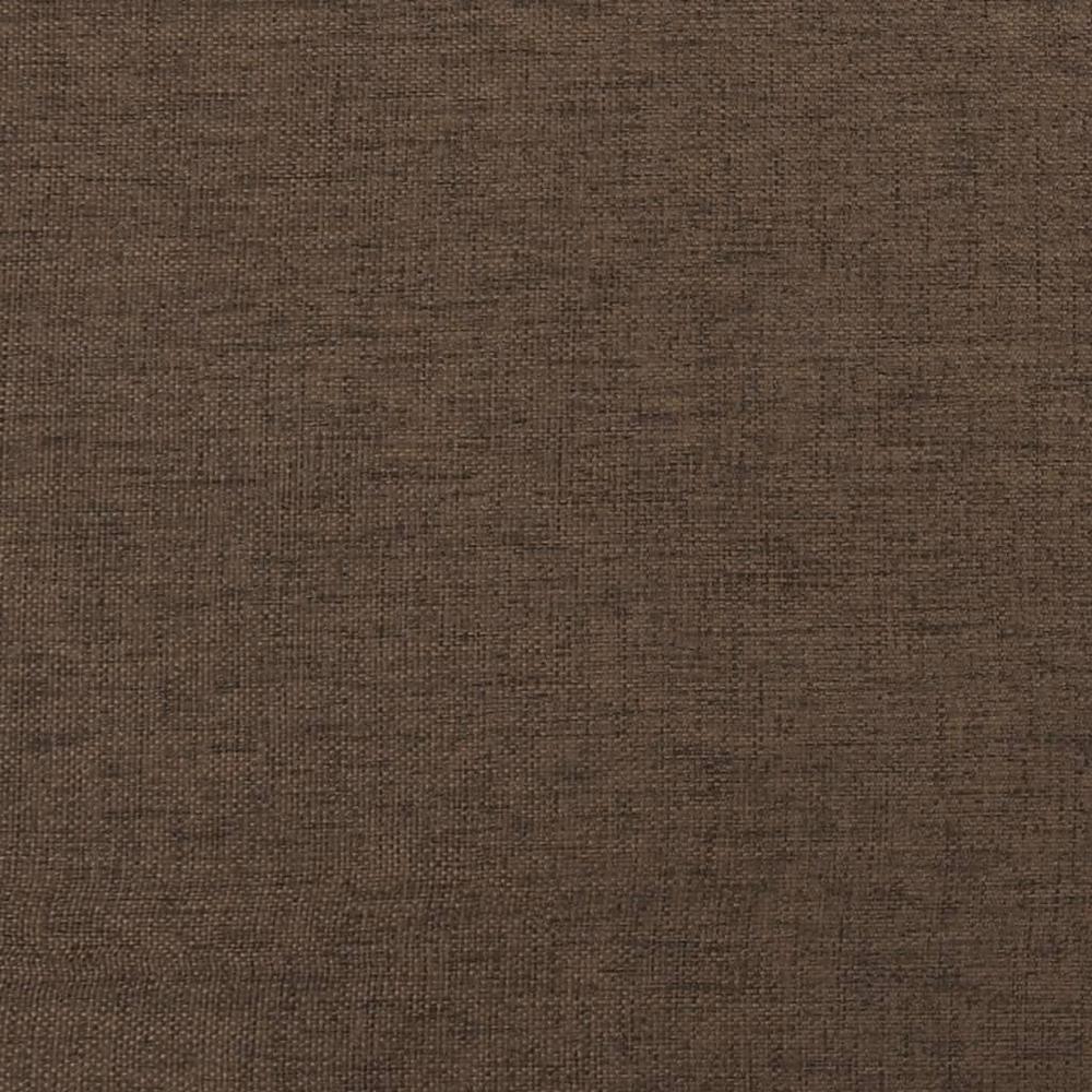 vidaXL Recliner Brown Fabric. Picture 7