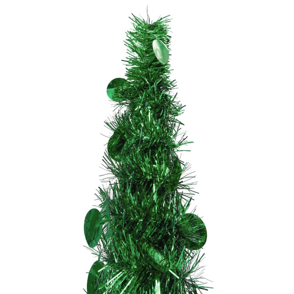 vidaXL Pop-up Artificial Christmas Tree Green 70.9" PET, 320990. Picture 2