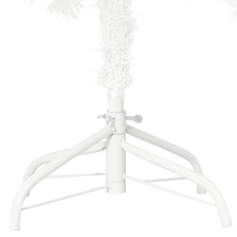 vidaXL Artificial Christmas Tree Lifelike Needles White 59.1", 321022. Picture 5