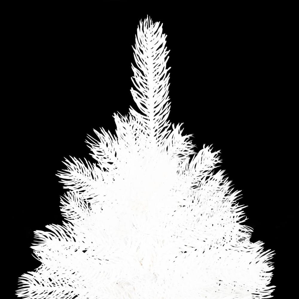vidaXL Artificial Christmas Tree Lifelike Needles White 70.9", 321023. Picture 3