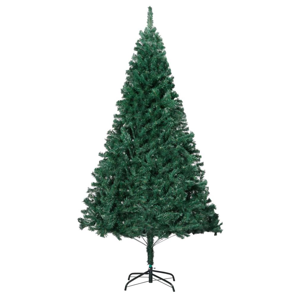 vidaXL Artificial Christmas Tree with Thick Branches Green 70.9" PVC, 321035. Picture 2