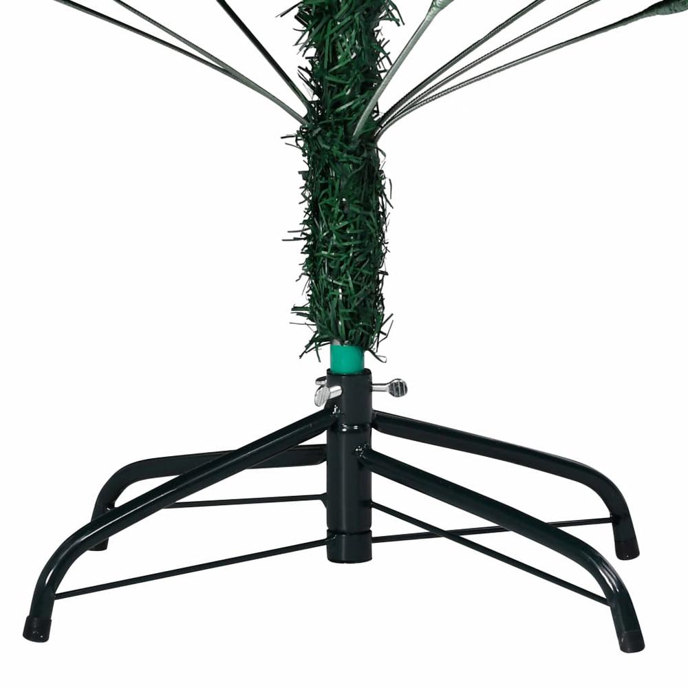 vidaXL Artificial Christmas Tree with Thick Branches Green 82.7" PVC, 321036. Picture 5