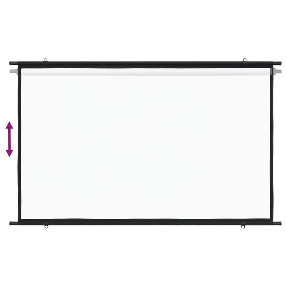 vidaXL Projection Screen 72" 16:9 1392. Picture 4