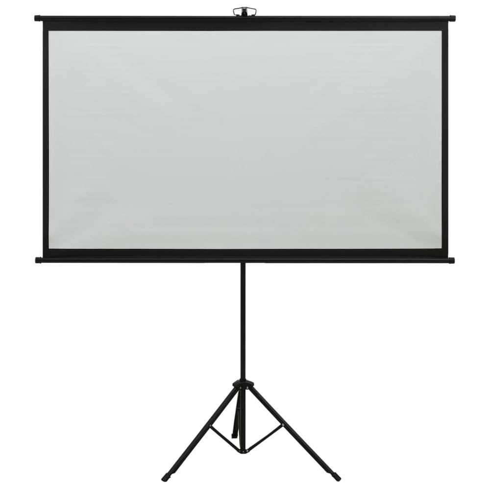 vidaXL Projection Screen with Tripod 72" 4:3 1404. Picture 2