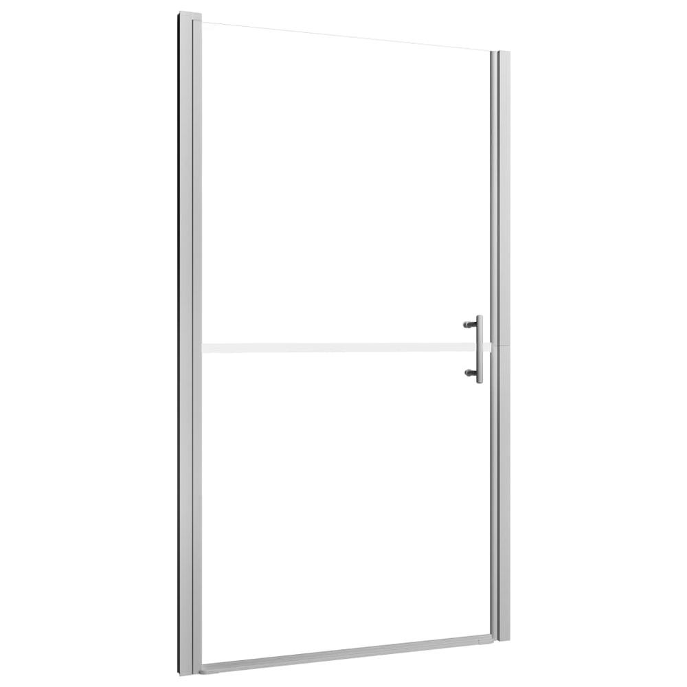 Shower Door Frost Tempered Glass 35.8"x76.8". Picture 1