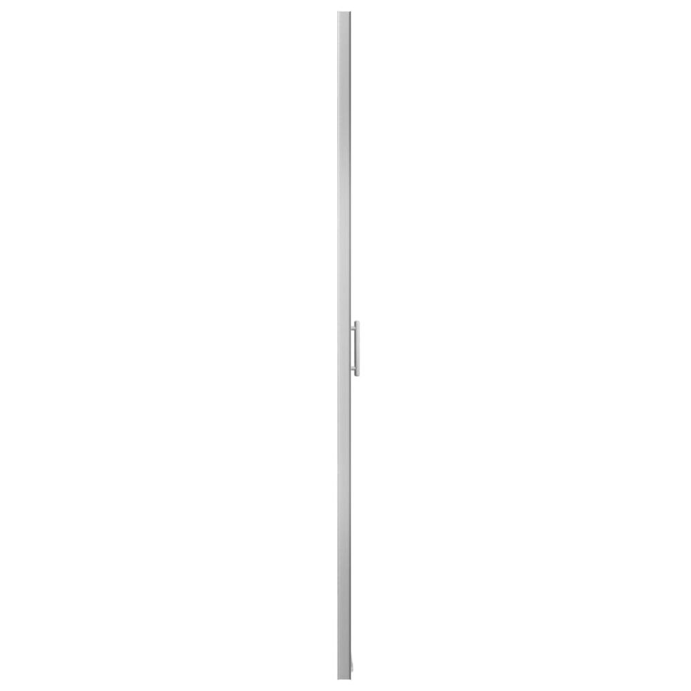 Shower Door Frost Tempered Glass 39.4"x70.1". Picture 3
