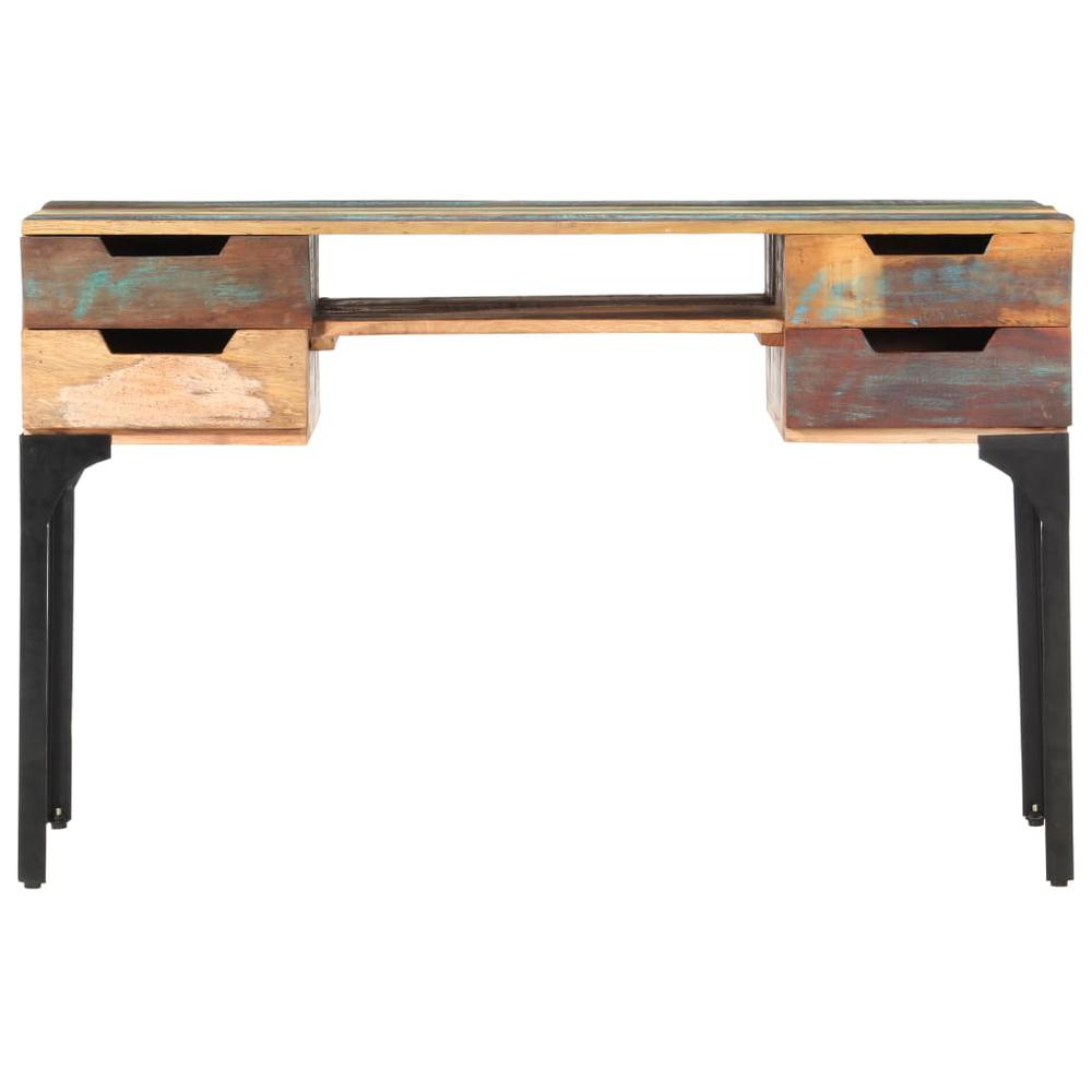 vidaXL Desk 46.5"x18.9"x29.5" Solid Reclaimed Wood 0665. Picture 4
