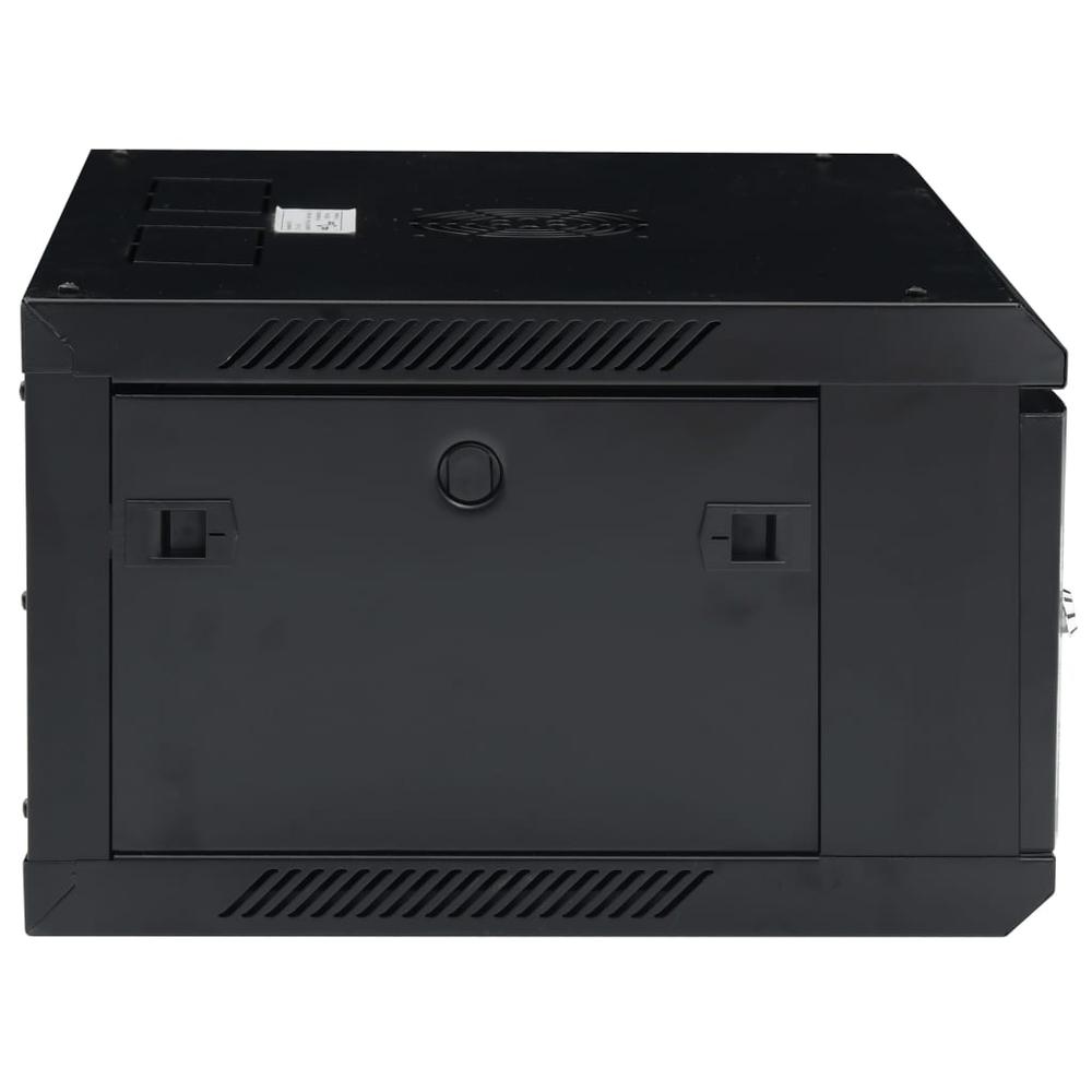 4U Wall Mounted Network Cabinet 19" IP20 23.6"x17.7"x11.2". Picture 2