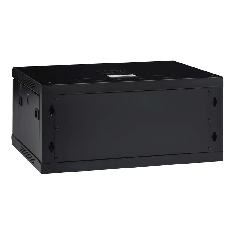 4U Wall Mounted Network Cabinet 19" IP20 23.6"x17.7"x11.2". Picture 3