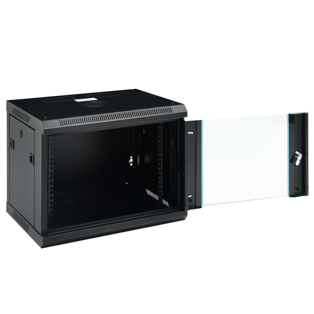9U Wall Mounted Network Cabinet 19" IP20 23.6"x17.7"x20.1". Picture 1