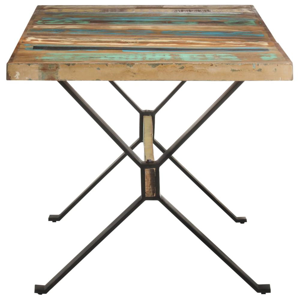 Dining Table 63"x31.5"x29.9" Solid Reclaimed Wood. Picture 2
