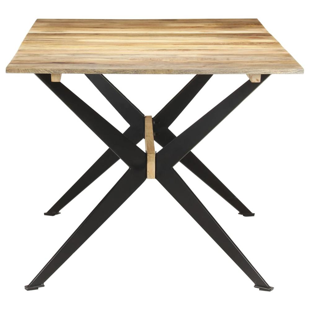 Dining Table 70.9"x35.4"x29.9" Solid Mango Wood. Picture 2