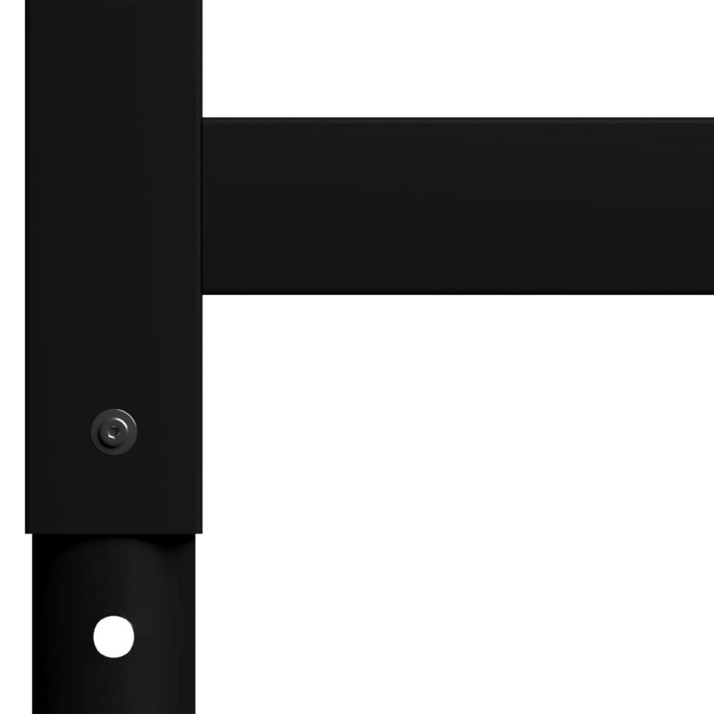 vidaXL Adjustable Work Bench Frames 2 pcs Metal 33.5"x(27.2"-37.6") Black, 147933. Picture 7