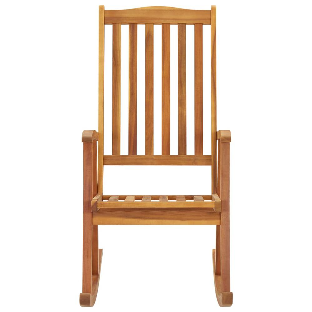 vidaXL Rocking Chair Solid Acacia Wood 1844. Picture 2