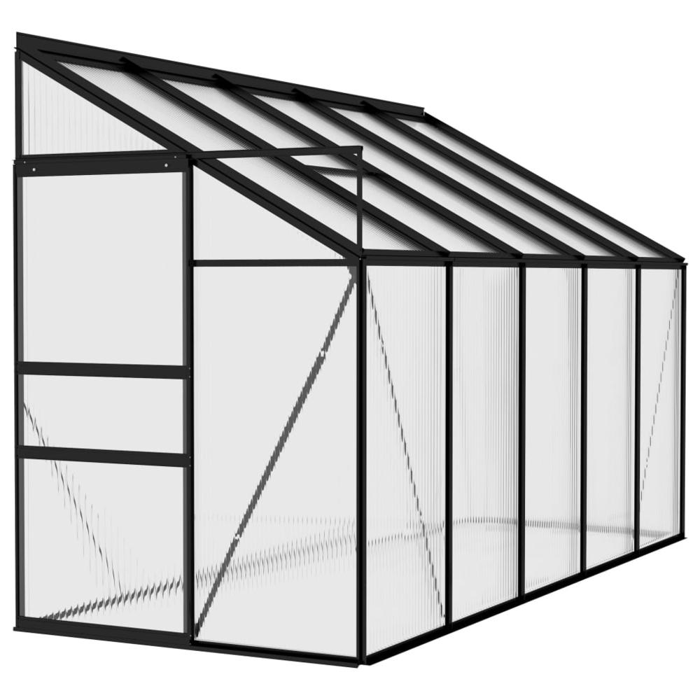 Greenhouse Anthracite Aluminum 220 ftÂ³. Picture 1