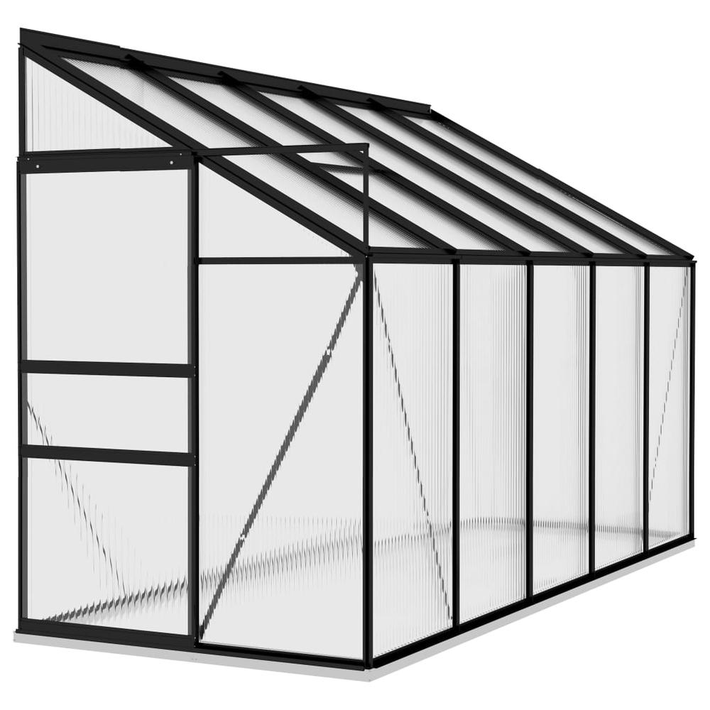 Greenhouse Anthracite Aluminum 229.5 ftÂ³. Picture 1