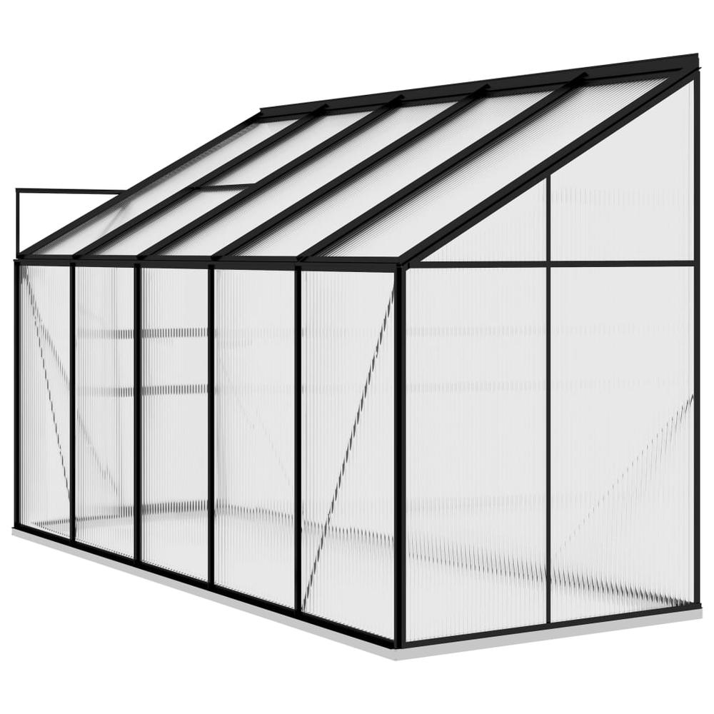 Greenhouse Anthracite Aluminum 229.5 ftÂ³. Picture 6