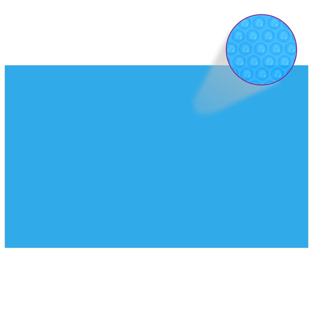 vidaXL Rectangular Pool Cover 393.7"x236.2" PE Blue, 92961. Picture 1
