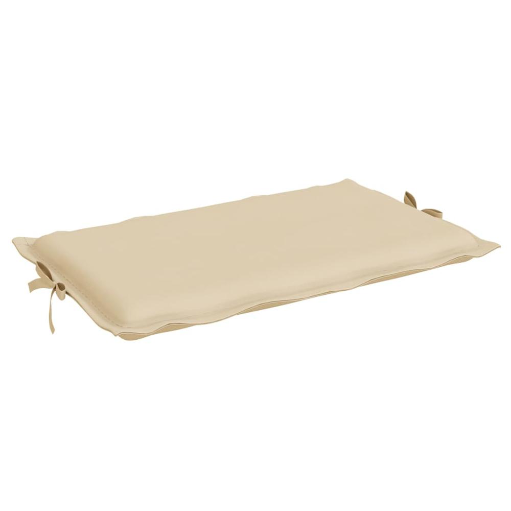 Sun Lounger Cushion Beige 73.2"x22.8"x1.2". Picture 6