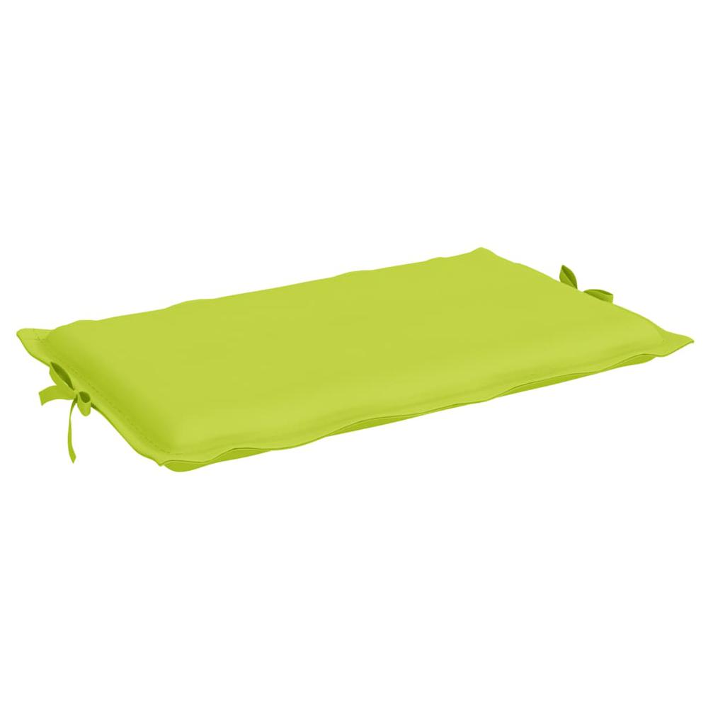 Sun Lounger Cushion Bright Green 73.2"x22.8"x1.2". Picture 6