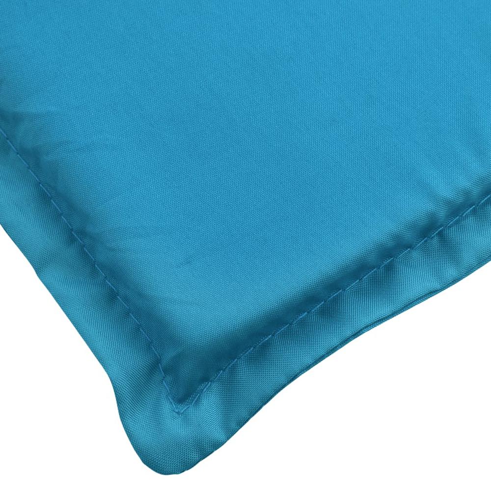 Sun Lounger Cushion Blue 78.7"x23.6"x1.2" Oxford Fabric. Picture 6