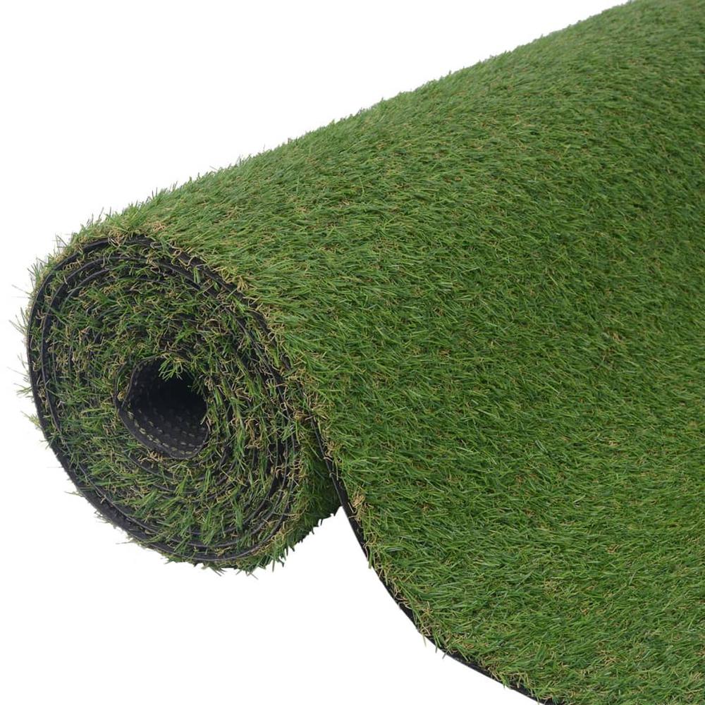 vidaXL Artificial Grass 3.3'x26.2'/0.8 Green" 8819. Picture 1