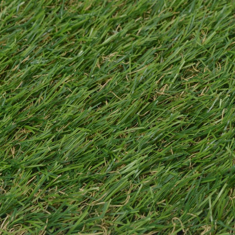 vidaXL Artificial Grass 3.3'x26.2'/0.8 Green" 8819. Picture 2