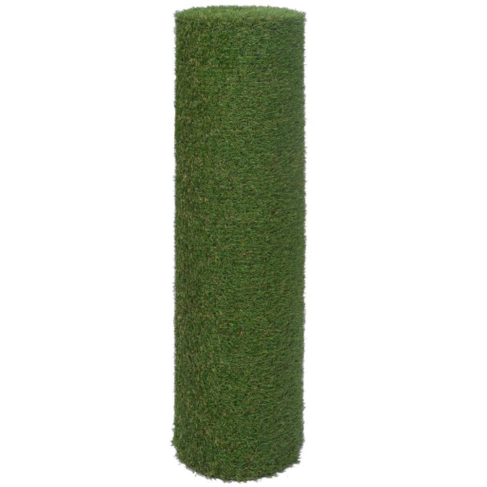 vidaXL Artificial Grass 3.3'x26.2'/0.8 Green" 8819. Picture 3