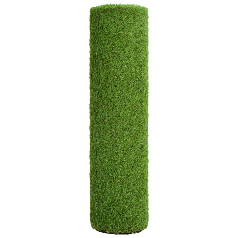vidaXL Artificial Grass 1.6'x16.4'/1.6 Green" 8828. Picture 3