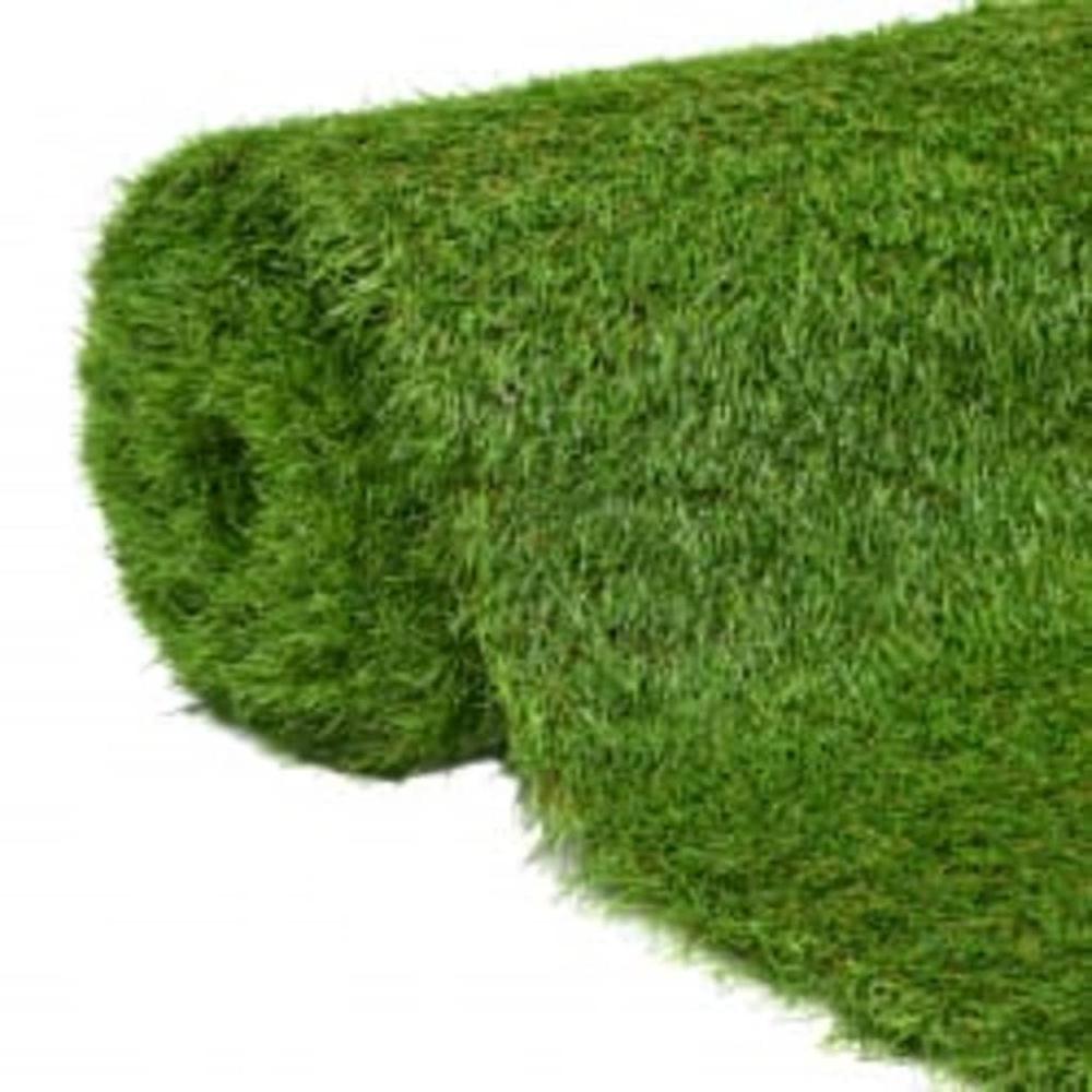 vidaXL Artificial Grass 3.3'x49.2'/0.2" Green 8832. Picture 1