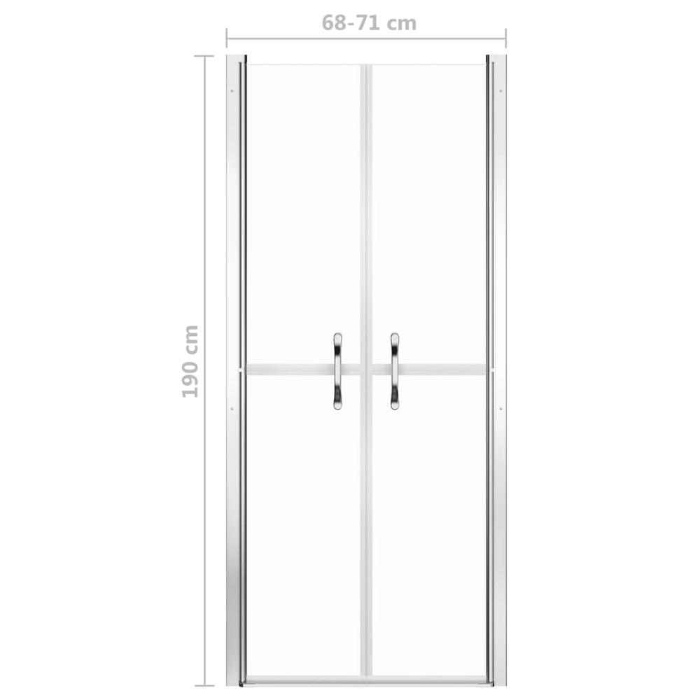 Shower Door Clear ESG 28"x74.8". Picture 4