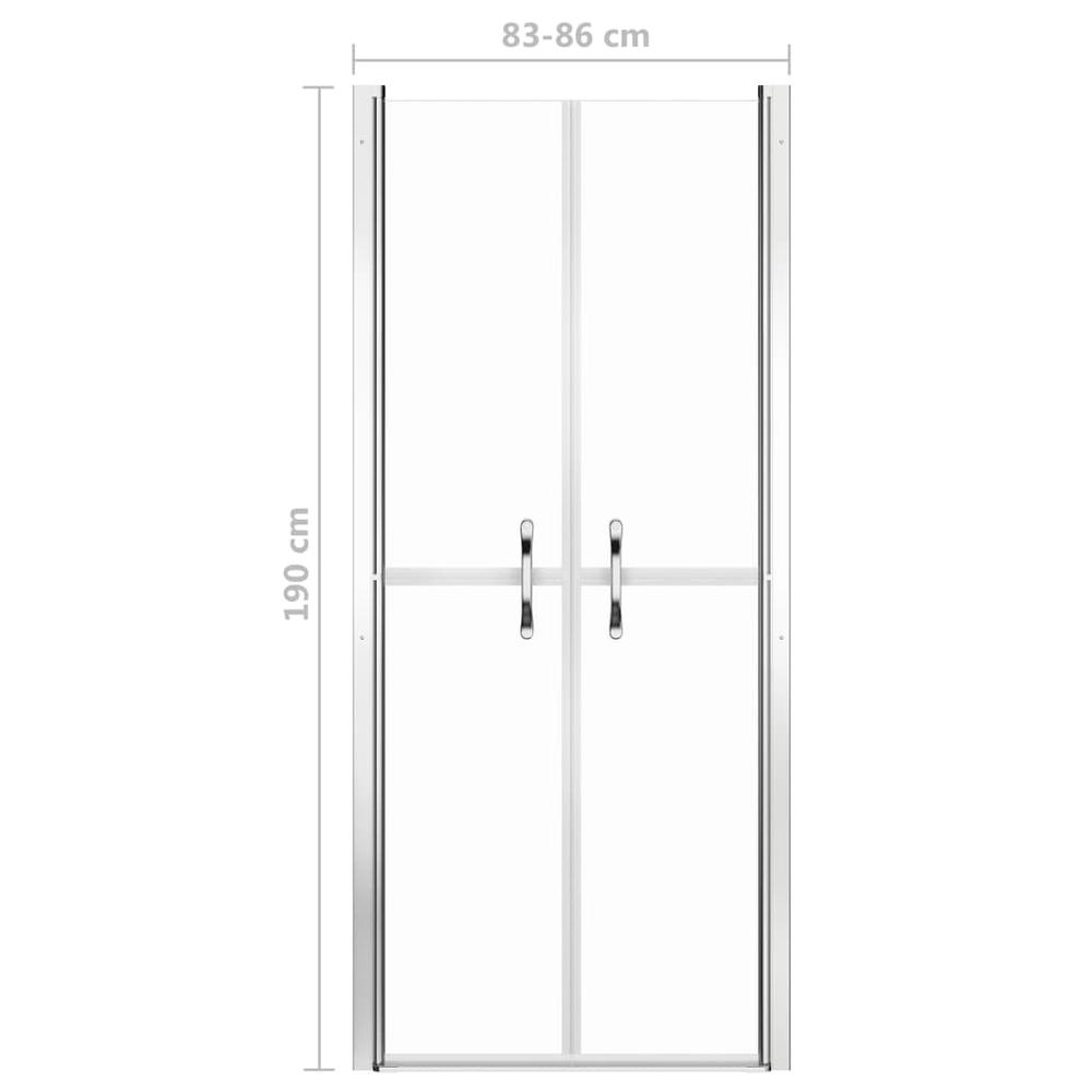 Shower Door Clear ESG 33.9"x74.8". Picture 4